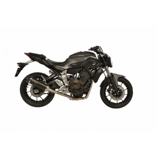 Leovince Nero RVS Compleet Uitlaatsysteem met E-keur Yamaha MT-07 2014-2020